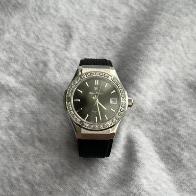 Đồng Hồ Olym Pianus Fusion Diamond Border ''Perfect Black'' [990-45L-616] - Size 34 - Image 1