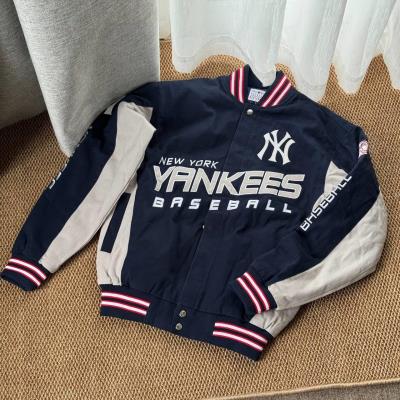 Áo Khoác Varsity MLB Majestic Jersey New York Yankees Genuine ''Blue''