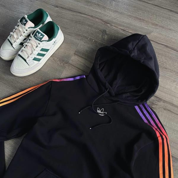 Áo Hoodie Adidas SPRT 3-Stripes Multicolour Black [GN2424]