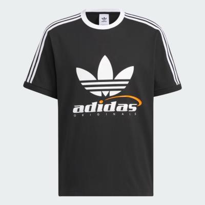 ÁO THUN ADIDAS TREFOIL LOGO PLAY SOCCER GRAPHIC SHORT SLEEVE T-SHIRT ' BLACK' [ IW6309 ]