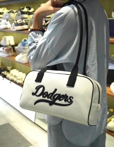 21049 - Túi MLB Official Varsity Culsive Denim Shoulder Bag LA Dodgers 'Cream '