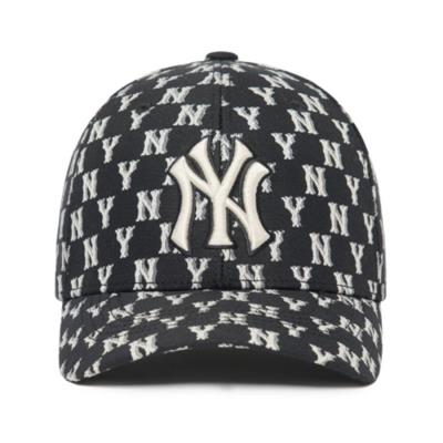 Nón MLB MONOGRAM CLASSIC STRUCTURE NEW YORK YANKEES BLACK [3ACPFF02N-50BKS]