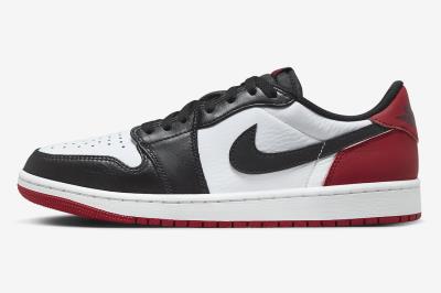 Giày Nike Air Jordan 1 Retro Low OG 'Black Toe' [CZ0790-106]