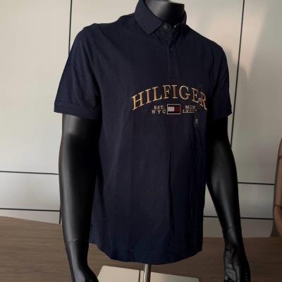 Áo Polo Tommy Hilfiger Regular Fit Aaron Logo Navy [78JB241 410 FAP]