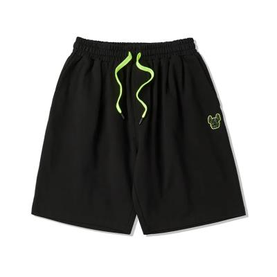 Quần Short Life Work Elasticated Logo Black Green [LW232KS426]