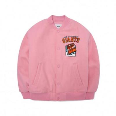 Áo khoác Varsity MLB City Baseball Jumpers San Francisco Giants Pink [3AJPC0124 14PKS]