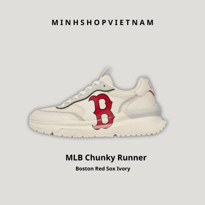 Giày MLB Chunky Runner Boston Red Sox Ivory [3ashrj13n 43ivs]