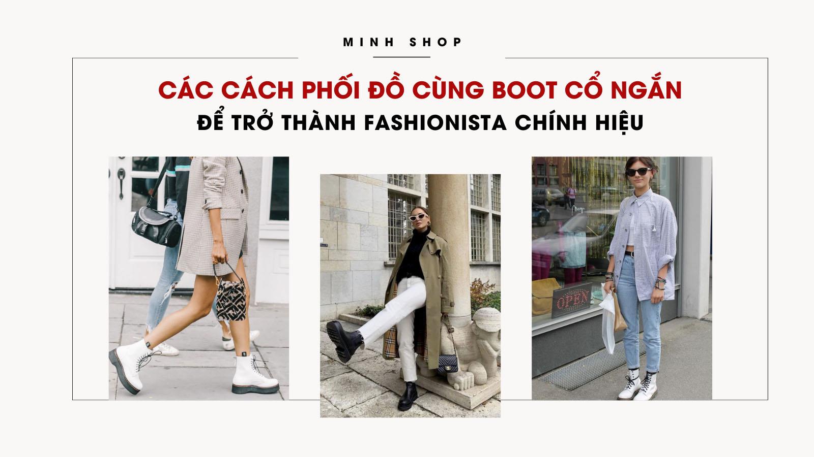 Các Cách Phối Đồ Cùng Boot Cổ Ngắn Để Trở Thành Fashionista Chính Hiệu