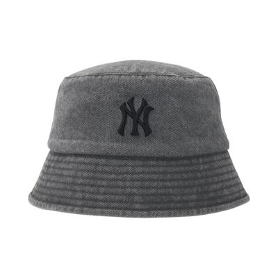 Nón MLB Bucket Basic Hat Drop Fit New York Yankees 'Grey' [3AHT8804N-50GRD]