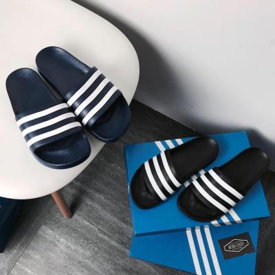 Dép Adidas Adilette Aqua Slides All Navy/White [F35542] | Minhshop.vn