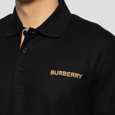 Áo Polo Burberry Hartford Embroidery ‘ BLACK ‘ [8084436]