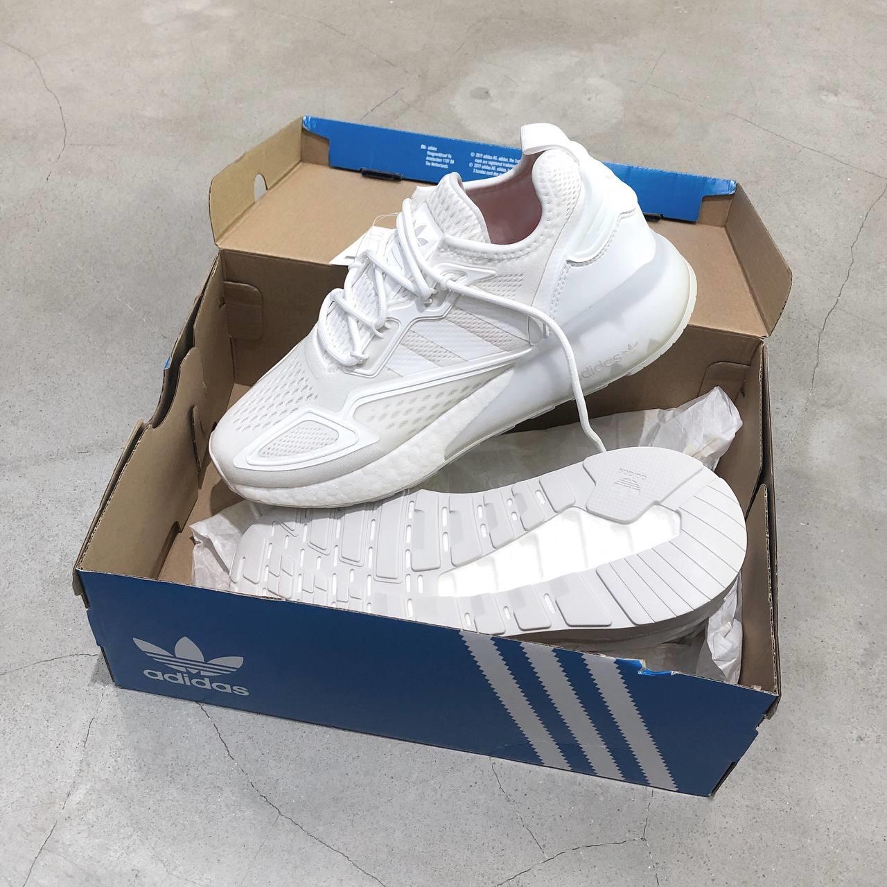 Minhshop.vn - Giày adidas ZX 2K Boost 'Triple White' Cloud