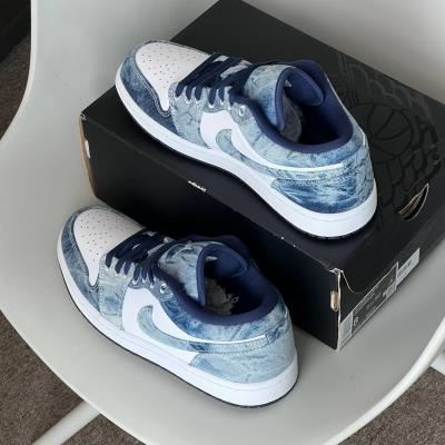 Giày Nike Air Jordan 1 Low SE 'Washed Denim'  [O] **HOT** [CZ8455 100]