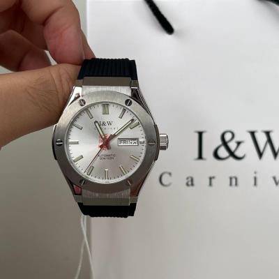 Đồng Hồ I&W Carnival ''Silver/White'' [55851G]