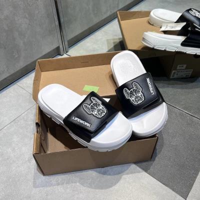 16135 - Dép Life Work Slide SS23 White/Black