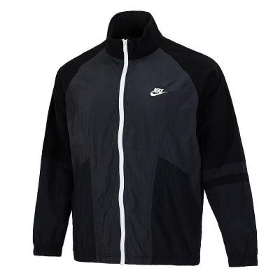 Áo Khoác Nike Sportswear Stand-up Collar Windbreaker Black [DD6171 060]