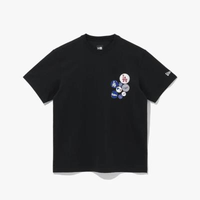 Áo Thun New Era AP MLB Pin Button LA Dodgers Black [13338662]