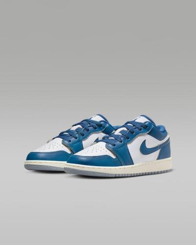 Giày Nike Air Jordan 1 Low SE GS 'Industrial Blue' [FN9137 141]