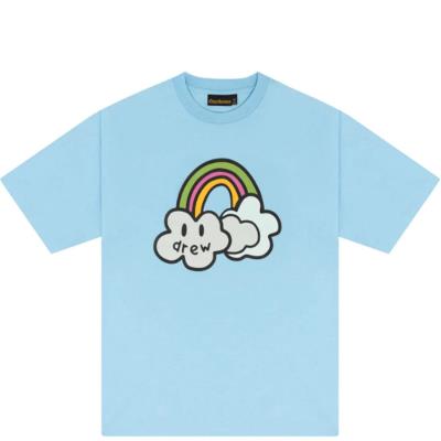 Áo Thun Drew House Bowie Tee Pacific Blue [DH-HJ2121-BOPB]