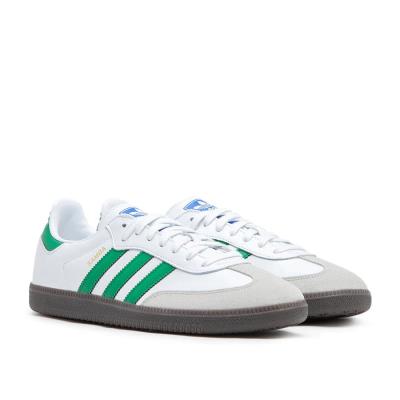 Giày Adidas Samba OG 'White Green'  [IG1024]