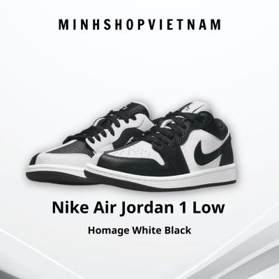 Giày Nike Air Jordan 1 Low SE Homage White Black [DR0502 101]