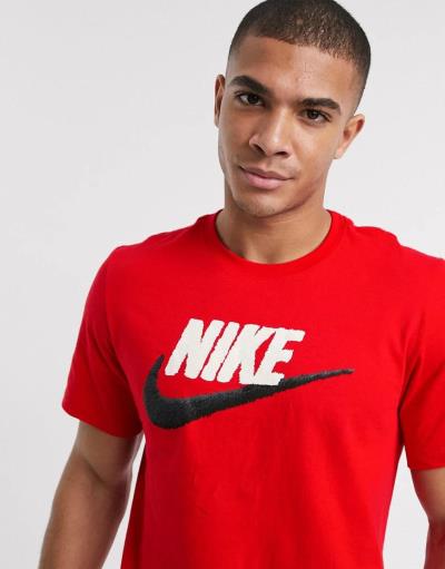 Hàng Chính Hãng Áo Thun Nike Tee Brand Mark  Red ** - ÁP DỤNG CHUYỂN KHOẢN