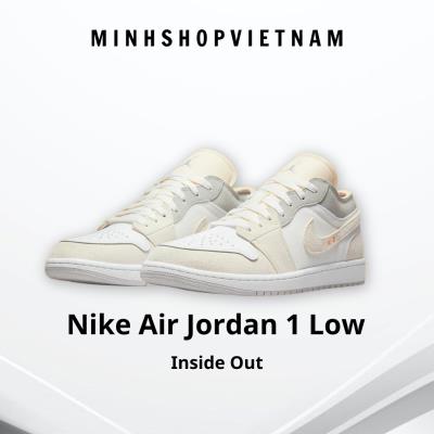 Giày Nike Air Jordan 1 Low SE Craft 'Inside Out' [DN1635 100]