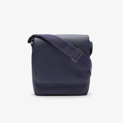 Túi Lacoste Classic bag With Flap In Petit Piqué Navy [NH2341HC 021]