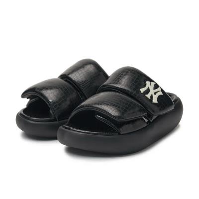 20506 -Dép MLB Korea Base Slide Lux New York Yankees ''Black''