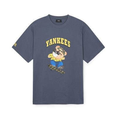 Áo thun MLB Overfit Mega Bear New York Yankees ''Grey'' [3ATSE0143 50GRD]