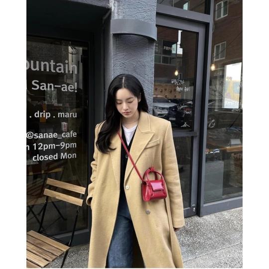 TÚI FIND KAPOOR MARTY BAG 12 CRINKLED RED [O]