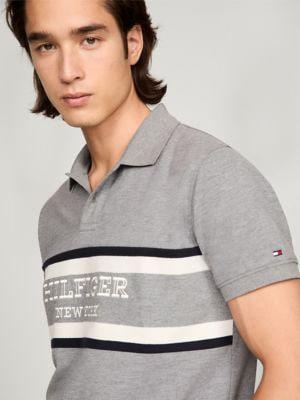 Áo Polo Tommy Hilfiger New York Regular Fit Monotype  'Grey' [78JB579 030] - Image 1
