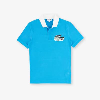 Áo Polo Lacoste Slim Fit Crocodile Badge ''Blue'' [PH2102 10 EST]