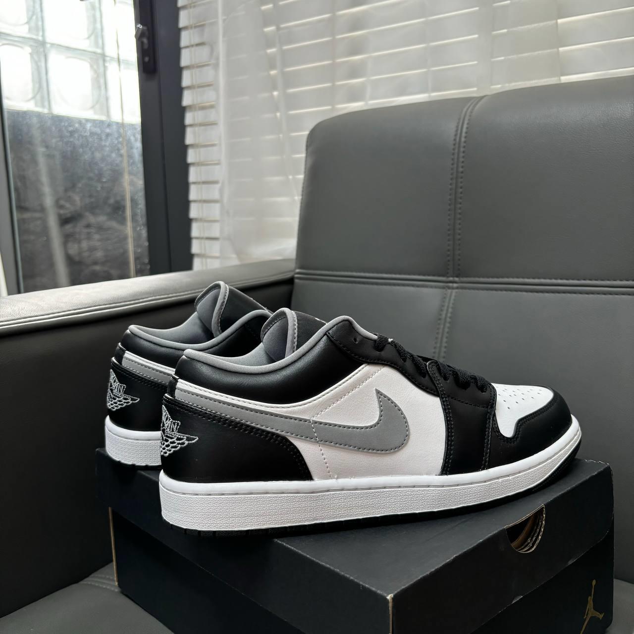 #SALE Giày Nike Air Jordan Low v3 'Black Medium Grey Smoke '[553558-040]  YYY FLAW_ Discount