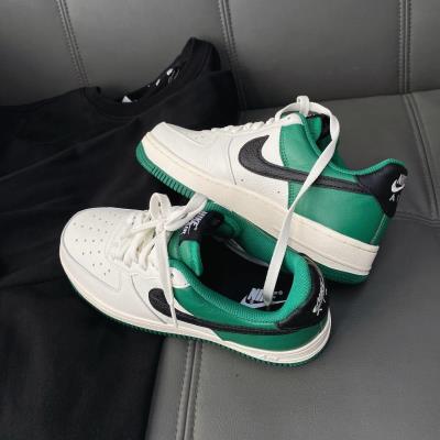 Giày Nike Air Force 1 Custom Low By You White Grey Green Cust [DV3892 900]