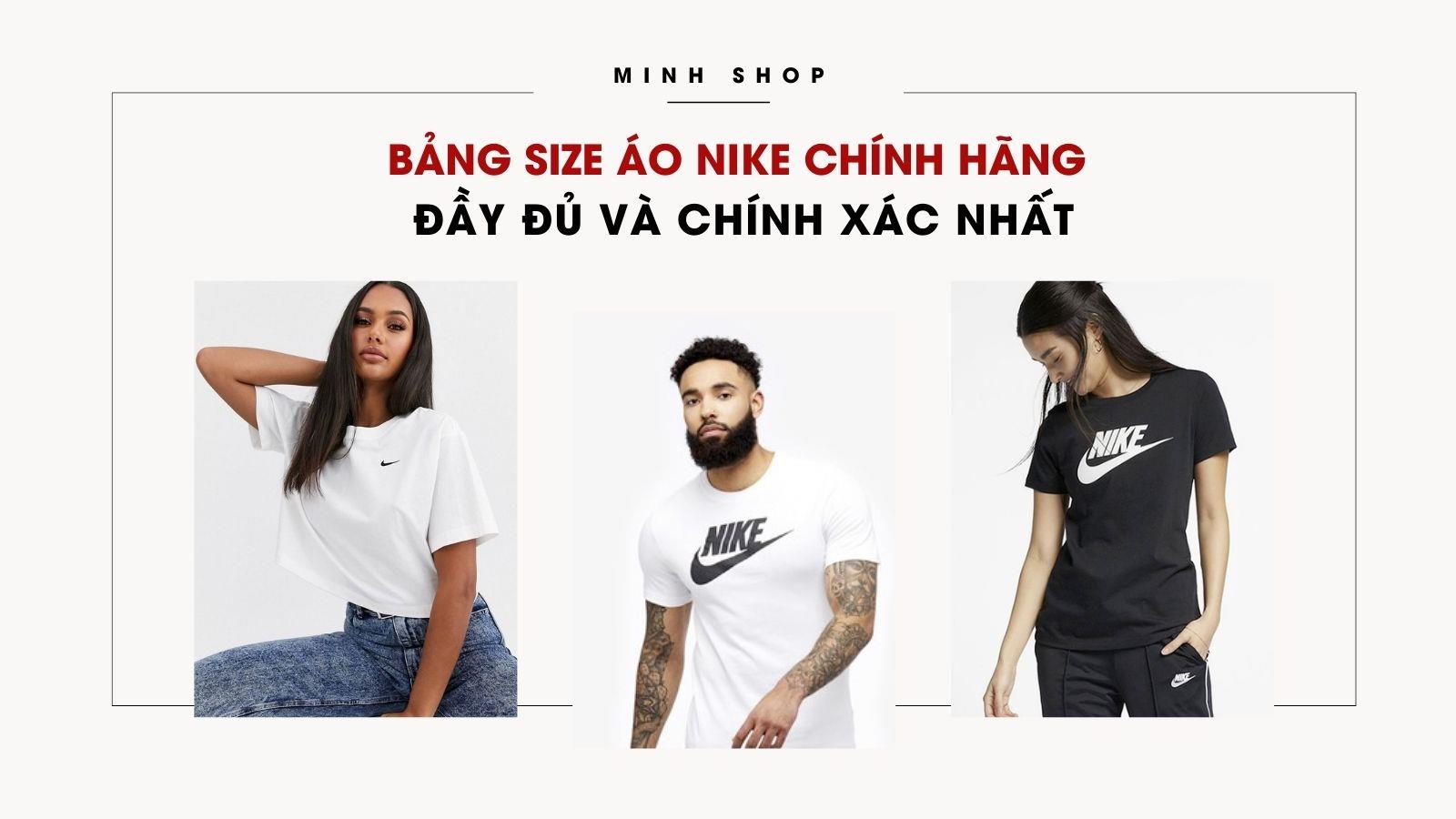 bảng size nike nhật