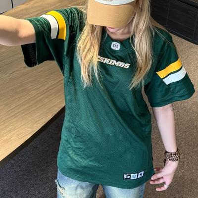 Áo Thun New Era Jersey Eskimos CFL ''Green''