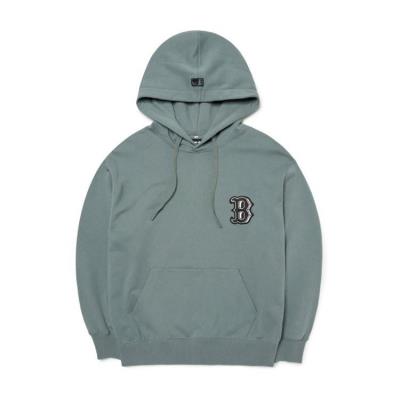 18743 - Áo Hoodie MLB Common Basic Mega Boston Redsox Grey