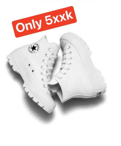 50% - Giày Converse Chuck Taylor All Star High Lugged 'White' [565902C] ÁP DỤNG CHUYỂN KHOẢN