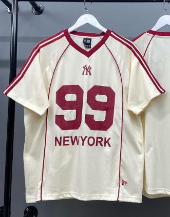 Áo Thun New Era Jersey NY 99 ''Ivory Red'' [13995003]