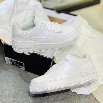 8215 - GIÀY NIKE AIR FORCE 1 SHADOW ALL WHITE