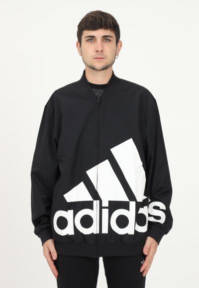 Áo Khoác Adidas Aeroready Essentials Logo Windbreaker Black [HL6923]