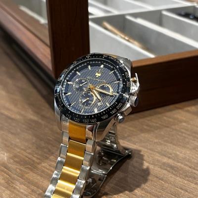 Đồng Hồ Maserati Traguardo Limited Edition Two-tone quartz ''Navy/Gold'' [R8873612046]