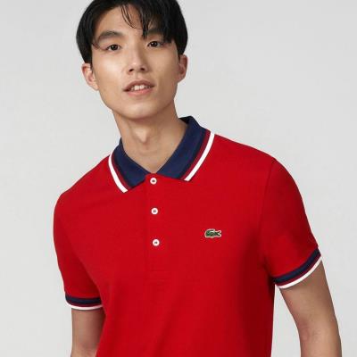 18036 - Áo thun Polo Lacoste Short Sleeve Red