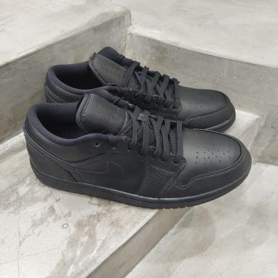 #SALE Giày Nike Air Jordan 1 Low 'Triple Black' [553558-091]