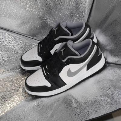 10293 - Beat Deal Giày Nike Air Jordan 1 Low Black Medium Grey (Smoke v3)