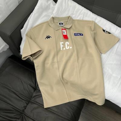 Áo Polo Kappa F.C. Italy Sport  "Begie/Brown'' [KAB1SP01]