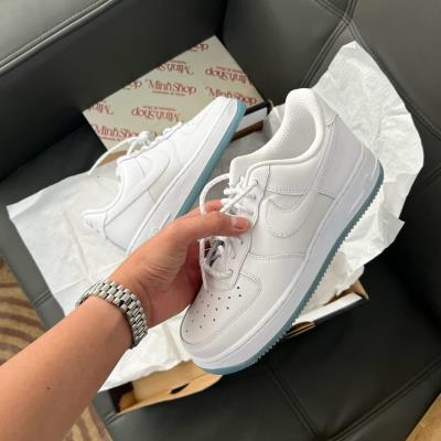 Giày Nike Air Force 1 '07 ' White Icy Blue ' [FV0383 100]