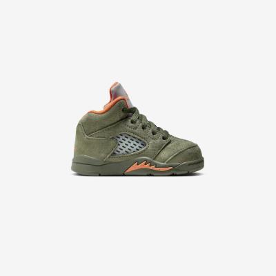 Giày Nike Air Jordan 5 Retro Kid ''Olive'' [440890 308]