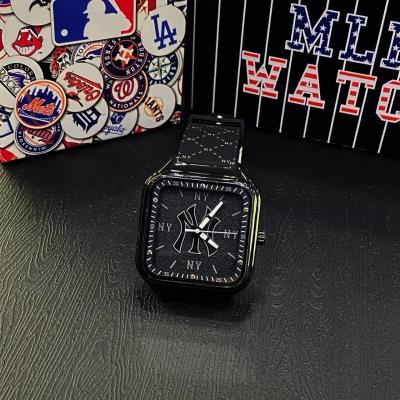 Đồng Hồ MLB American Baseball Black Watch [MLB-NY22111-BP12]